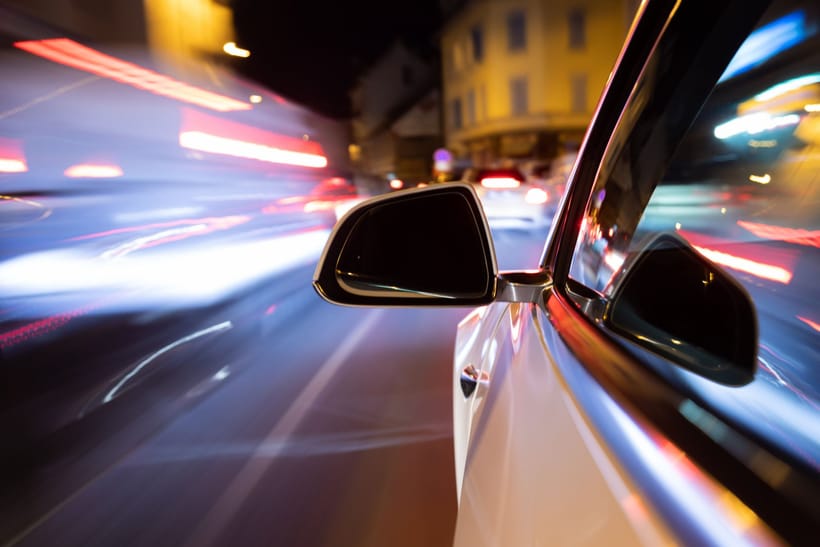 Consecuencias de manejar a alta velocidad